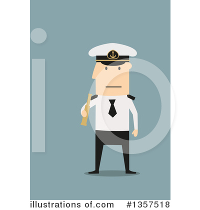 Captain Clipart #1357518 by Vector Tradition SM