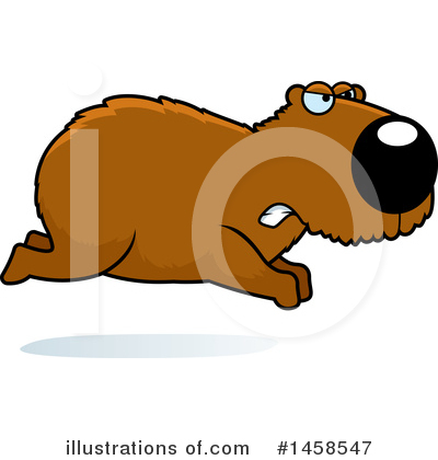 Capybara Clipart #1458547 by Cory Thoman