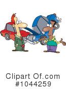 Car Accident Clipart #1044259 by toonaday