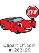 Car Character Clipart #1283129 by Mascot Junction