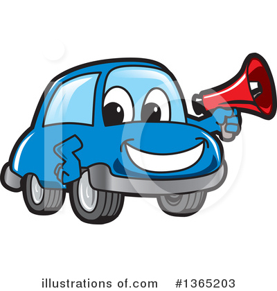 Car Character Clipart #1365203 by Toons4Biz