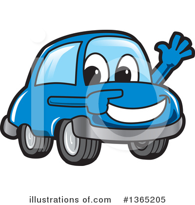 Car Character Clipart #1365205 by Toons4Biz