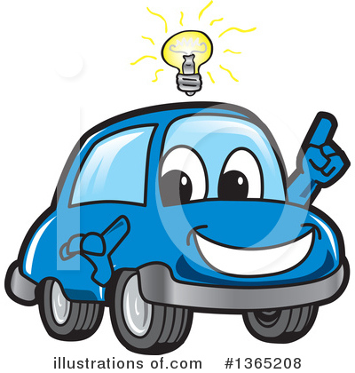 Car Character Clipart #1365208 by Toons4Biz