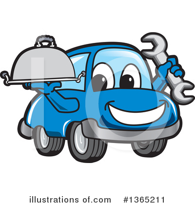 Car Character Clipart #1365211 by Toons4Biz