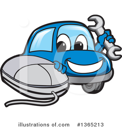 Car Character Clipart #1365213 by Toons4Biz
