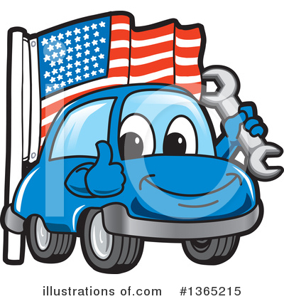 Car Character Clipart #1365215 by Toons4Biz