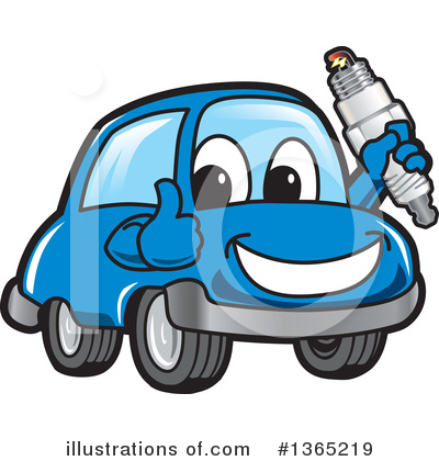 Car Character Clipart #1365219 by Toons4Biz