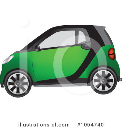 Royalty-Free (RF) Car Clipart Illustration by vectorace - Stock Sample #1054740