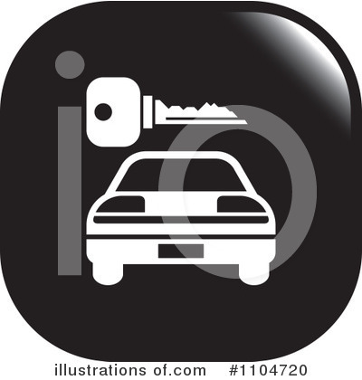 Royalty-Free (RF) Car Clipart Illustration by Lal Perera - Stock Sample #1104720