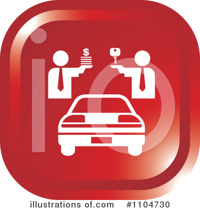 Royalty-Free (RF) Car Clipart Illustration by Lal Perera - Stock Sample #1104730