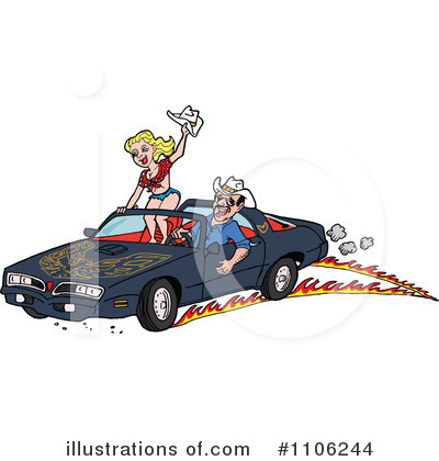 Couple Clipart #1106244 by LaffToon