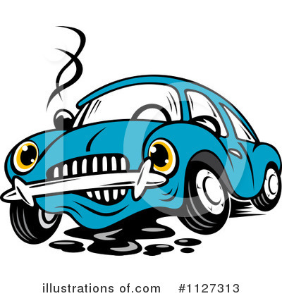 Royalty-Free (RF) Car Clipart Illustration by Vector Tradition SM - Stock Sample #1127313