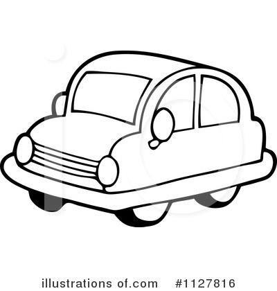 Royalty-Free (RF) Car Clipart Illustration by visekart - Stock Sample #1127816