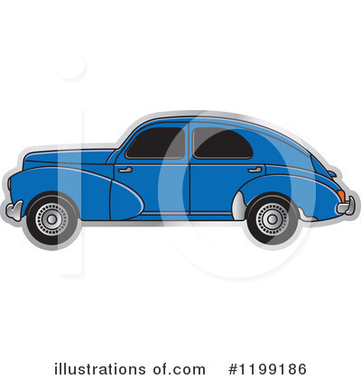 Royalty-Free (RF) Car Clipart Illustration by Lal Perera - Stock Sample #1199186
