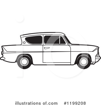 Royalty-Free (RF) Car Clipart Illustration by Lal Perera - Stock Sample #1199208