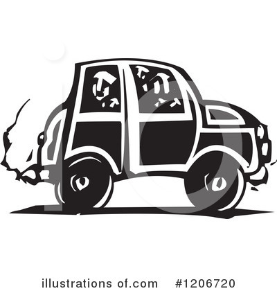 Royalty-Free (RF) Car Clipart Illustration by xunantunich - Stock Sample #1206720