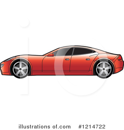 Royalty-Free (RF) Car Clipart Illustration by Lal Perera - Stock Sample #1214722