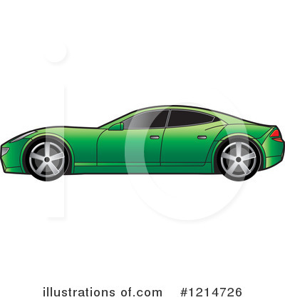 Royalty-Free (RF) Car Clipart Illustration by Lal Perera - Stock Sample #1214726