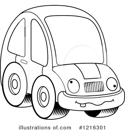 Royalty-Free (RF) Car Clipart Illustration by Cory Thoman - Stock Sample #1216301