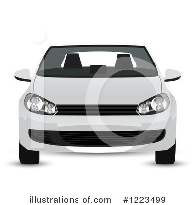 Royalty-Free (RF) Car Clipart Illustration by vectorace - Stock Sample #1223499