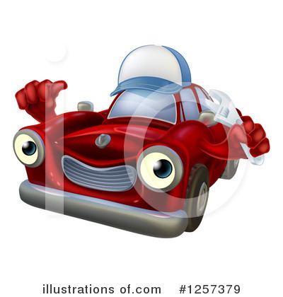 Royalty-Free (RF) Car Clipart Illustration by AtStockIllustration - Stock Sample #1257379
