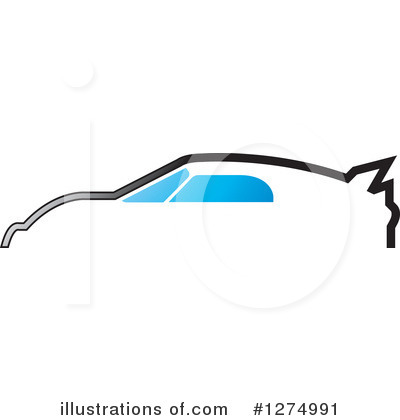 Sports Car Clipart #1274991 by Lal Perera