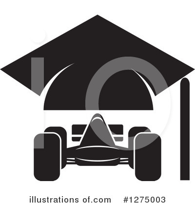 Racecars Clipart #1275003 by Lal Perera