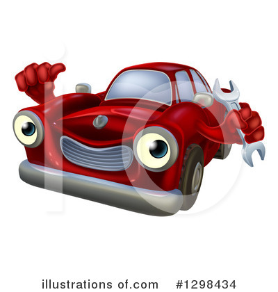Royalty-Free (RF) Car Clipart Illustration by AtStockIllustration - Stock Sample #1298434