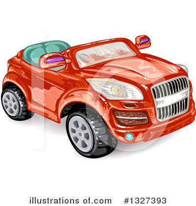 Royalty-Free (RF) Car Clipart Illustration by merlinul - Stock Sample #1327393