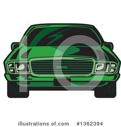 Sports Car Clipart #1362394 by Clip Art Mascots