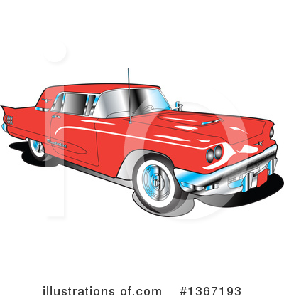 Antique Car Clipart #1367193 by Andy Nortnik