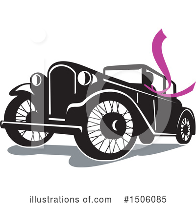 Royalty-Free (RF) Car Clipart Illustration by patrimonio - Stock Sample #1506085