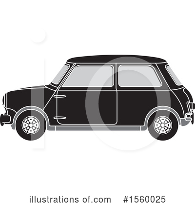 Vintage Car Clipart #1560025 by Lal Perera