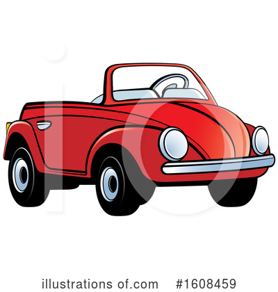 Vw Bug Clipart #1608459 by Lal Perera