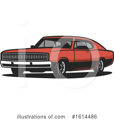 Royalty-Free (RF) Car Clipart Illustration by Vector Tradition SM - Stock Sample #1614486