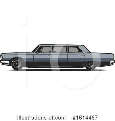 Limo Clipart #1614487 by Vector Tradition SM