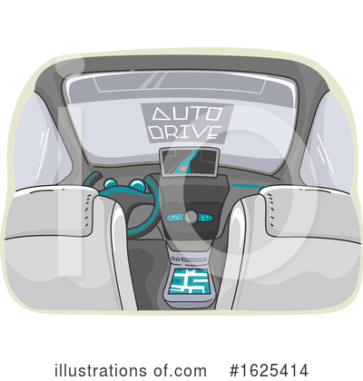 Royalty-Free (RF) Car Clipart Illustration by BNP Design Studio - Stock Sample #1625414