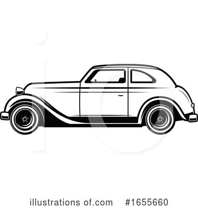 Royalty-Free (RF) Car Clipart Illustration by Vector Tradition SM - Stock Sample #1655660