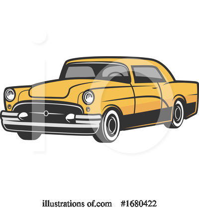 Royalty-Free (RF) Car Clipart Illustration by Vector Tradition SM - Stock Sample #1680422