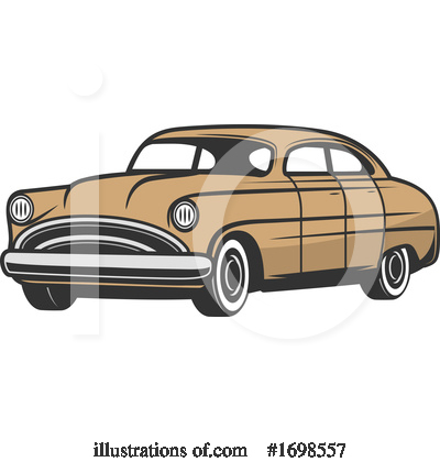 Royalty-Free (RF) Car Clipart Illustration by Vector Tradition SM - Stock Sample #1698557