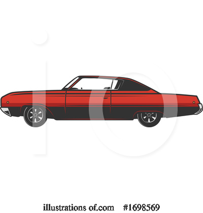 Royalty-Free (RF) Car Clipart Illustration by Vector Tradition SM - Stock Sample #1698569
