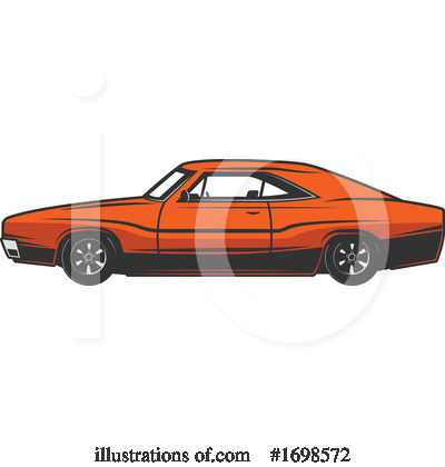 Royalty-Free (RF) Car Clipart Illustration by Vector Tradition SM - Stock Sample #1698572