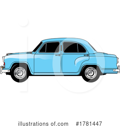 Royalty-Free (RF) Car Clipart Illustration by Lal Perera - Stock Sample #1781447