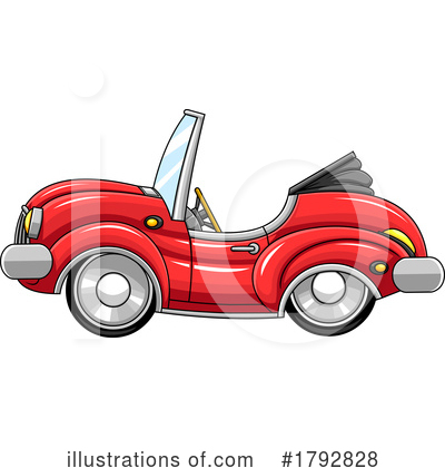 Automobile Clipart #1792828 by Hit Toon