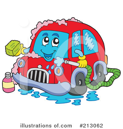 Royalty-Free (RF) Car Clipart Illustration by visekart - Stock Sample #213062