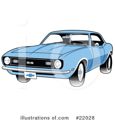 Muscle Car Clipart #22028 by Andy Nortnik