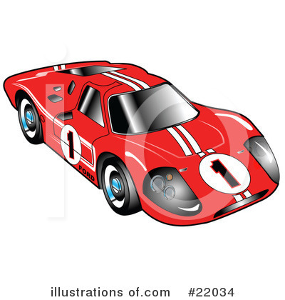 Motor Sports Clipart #22034 by Andy Nortnik