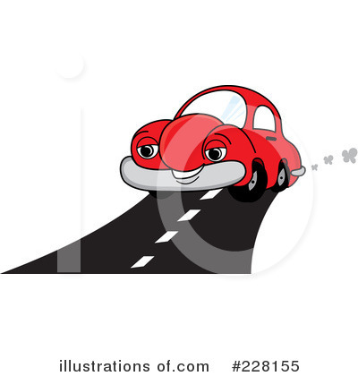 Royalty-Free (RF) Car Clipart Illustration by Pams Clipart - Stock Sample #228155