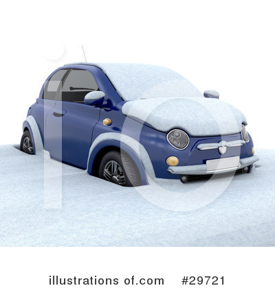 Royalty-Free (RF) Car Clipart Illustration by KJ Pargeter - Stock Sample #29721