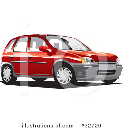 Station Wagon Clipart #32720 by David Rey
